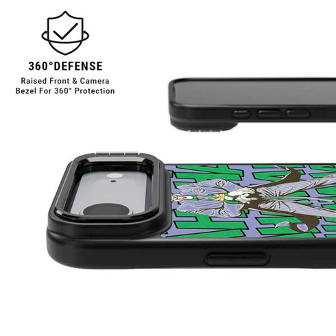 DC Comics The Joker Vintage pose pattern iPhone 17 Air Kickstand Case