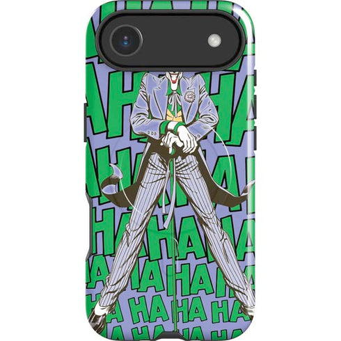 DC Comics The Joker Vintage pose pattern iPhone 17 Air Magsafe Impact Case