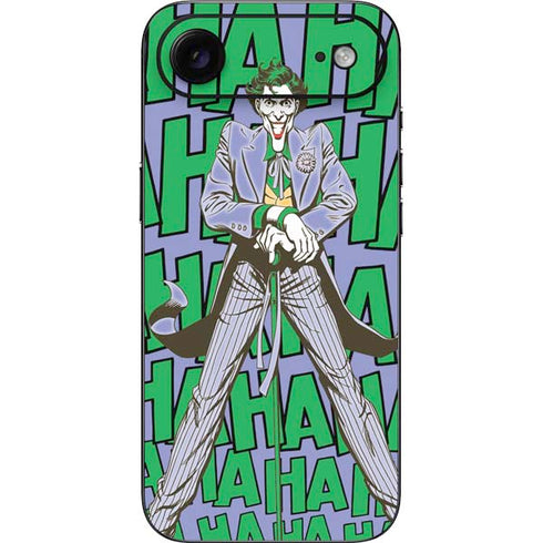 DC Comics The Joker Vintage pose pattern iPhone 17 Air Skin
