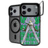DC Comics The Joker Vintage pose pattern iPhone 17 Pro Kickstand Case