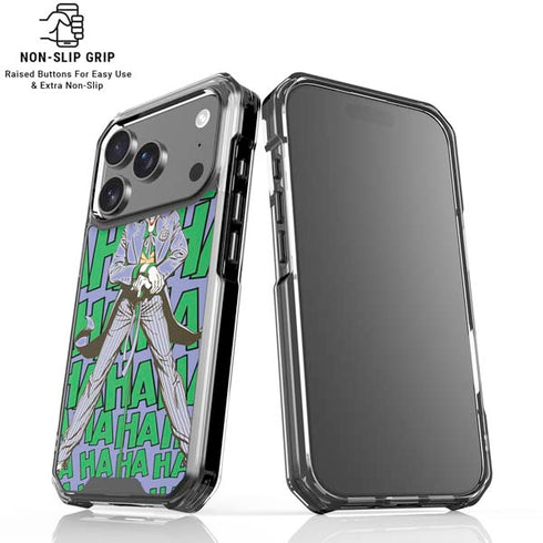 DC Comics The Joker Vintage pose pattern iPhone 17 Pro MagSafe Case