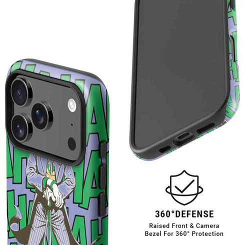 DC Comics The Joker Vintage pose pattern iPhone 17 Pro Magsafe Impact Case
