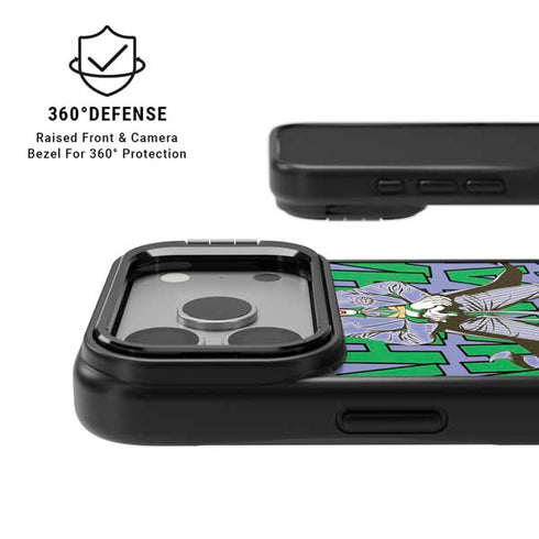 DC Comics The Joker Vintage pose pattern iPhone 17 Pro Max Kickstand Case