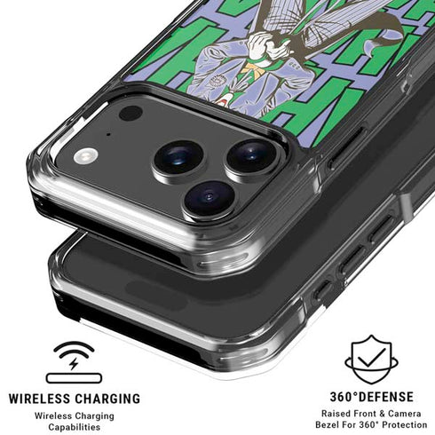 DC Comics The Joker Vintage pose pattern iPhone 17 Pro Max MagSafe Case