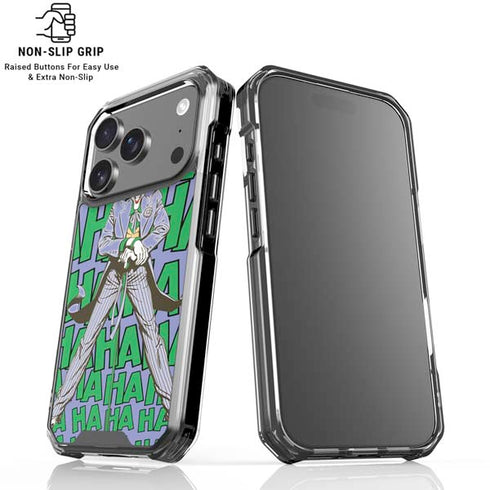 DC Comics The Joker Vintage pose pattern iPhone 17 Pro Max MagSafe Case