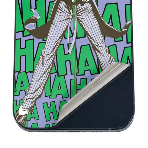 DC Comics The Joker Vintage pose pattern iPhone 17 Skin