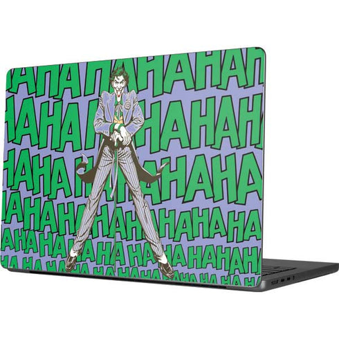 DC Comics The Joker Vintage pose pattern Apple MacBook Pro 14-inch Skin