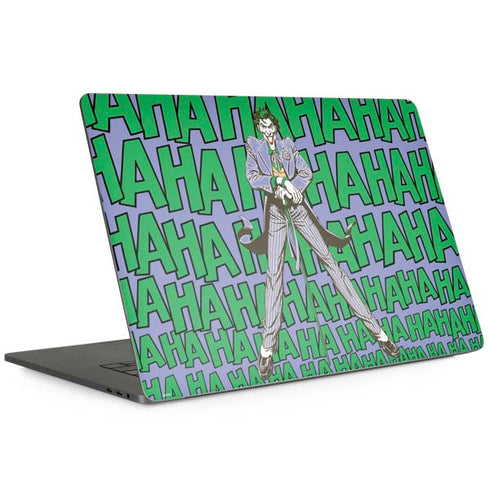 DC Comics The Joker Vintage pose pattern MacBook Skins