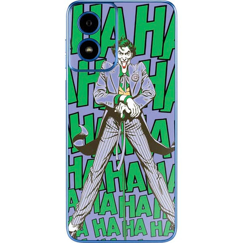 DC Comics The Joker Vintage pose pattern Moto G Play 4G (2024) Skin