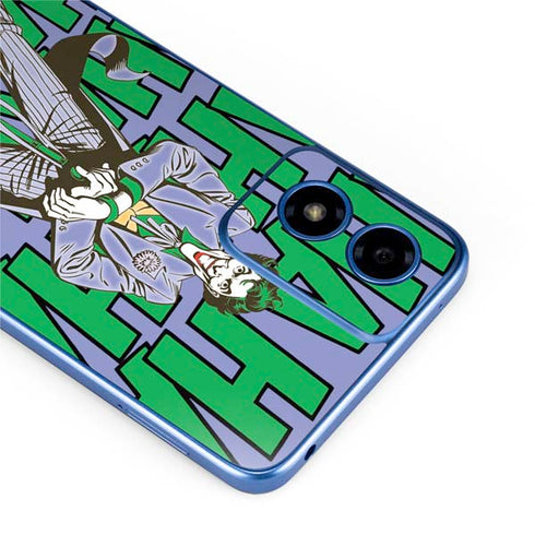 DC Comics The Joker Vintage pose pattern Moto G Play 4G (2024) Skin