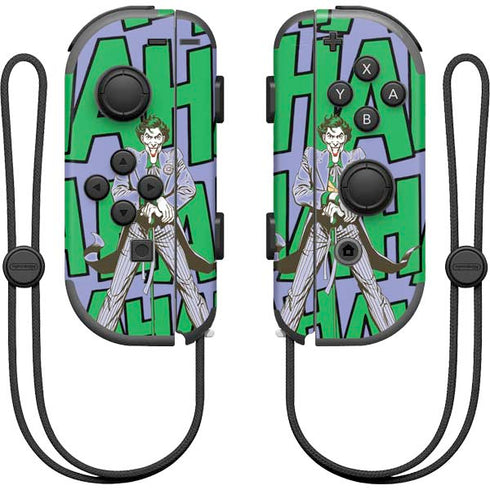 DC Comics The Joker Vintage pose pattern Nintendo Skins