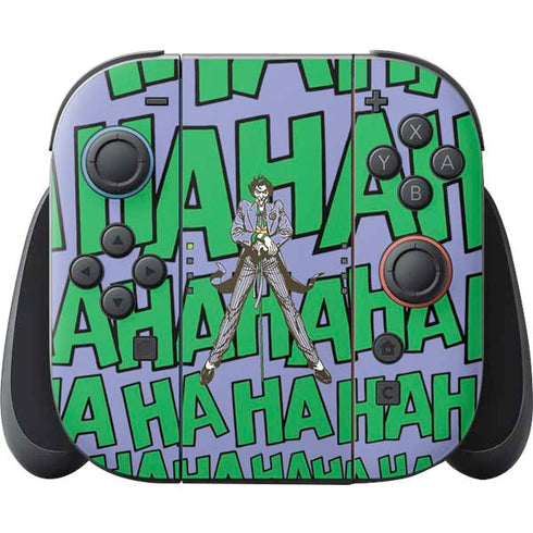 DC Comics The Joker Vintage pose pattern Nintendo Skins