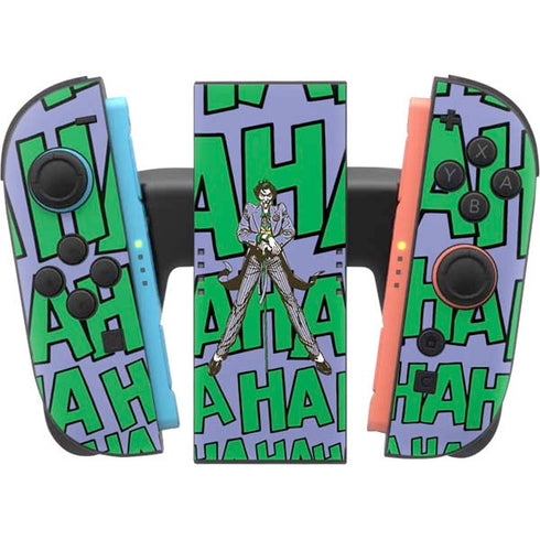 DC Comics The Joker Vintage pose pattern Nintendo Switch 2 (2025) Joy-Con Controller Skin
