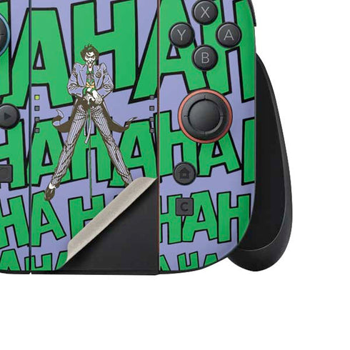 DC Comics The Joker Vintage pose pattern Nintendo Switch 2 (2025) Joy-Con Controller Skin