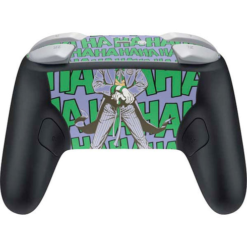 DC Comics The Joker Vintage pose pattern Nintendo Switch 2 (2025) Pro Controller Skin