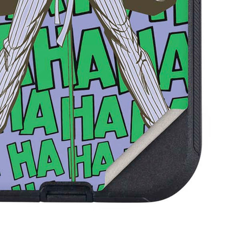 DC Comics The Joker Vintage pose pattern Otterbox Defender iPhone Skin