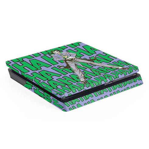 DC Comics The Joker Vintage pose pattern PS4 Slim Skin