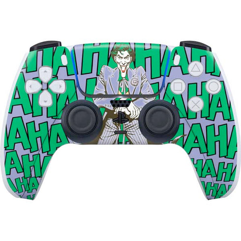 DC Comics The Joker Vintage pose pattern PlayStation PS5 Skins