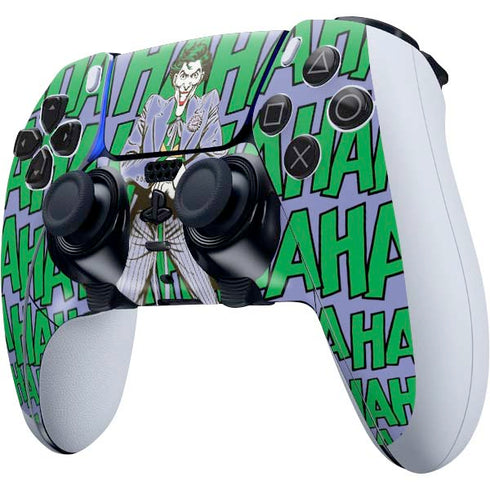 DC Comics The Joker Vintage pose pattern PS5 DualSense Edge Pro Controller Skin