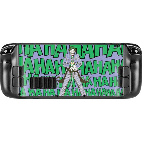 DC Comics The Joker Vintage pose pattern Steam Deck Handheld Gaming Computer OLED Skin