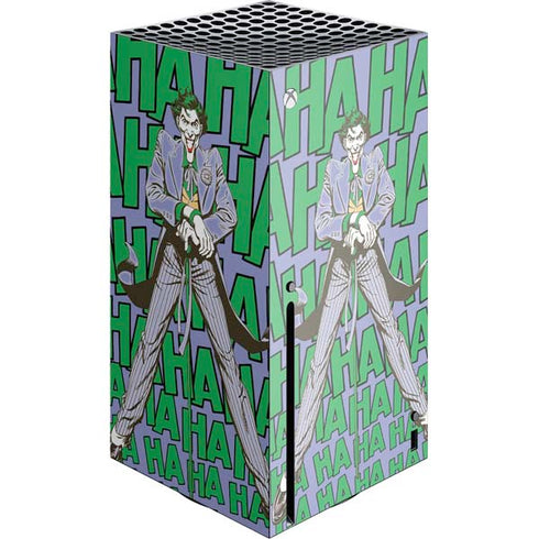 DC Comics The Joker Vintage pose pattern Xbox Series X Skins