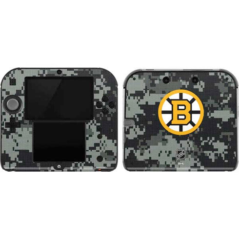 NHL Boston Bruins Camo Nintendo 2DS Skin