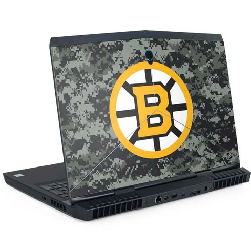 NHL Boston Bruins Camo Dell Alienware Skin