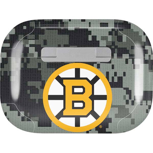 NHL Boston Bruins Camo AirPods Skins