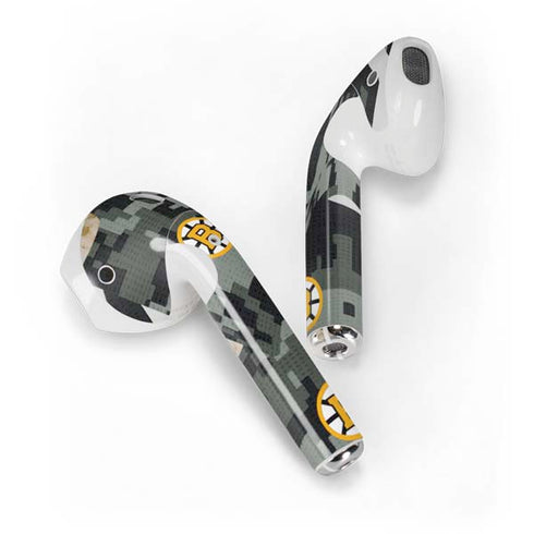 NHL Boston Bruins Camo Apple AirPods Skin