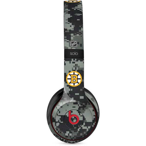 NHL Boston Bruins Camo Beats Solo 2 Wireless Skin