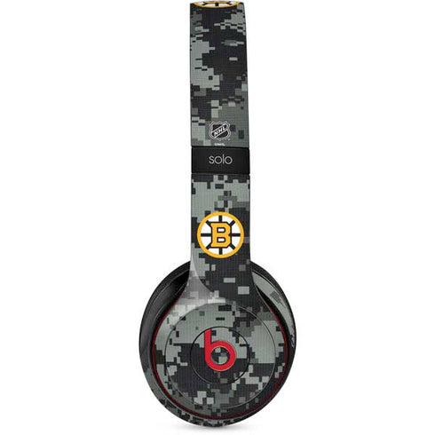 NHL Boston Bruins Camo Beats Solo 3 Wireless Skin