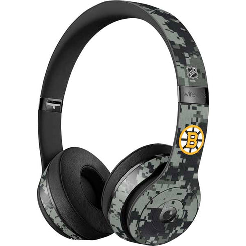 NHL Boston Bruins Camo Beats Solo 3 Wireless Skin