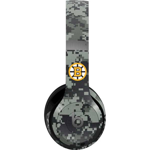 NHL Boston Bruins Camo Beats Solo 4 Wireless Headphones Skin