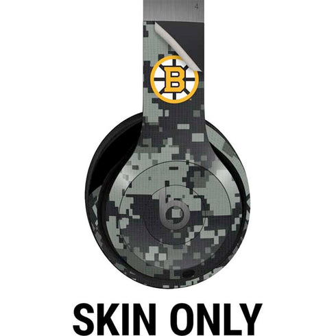 NHL Boston Bruins Camo Beats Solo 4 Wireless Headphones Skin