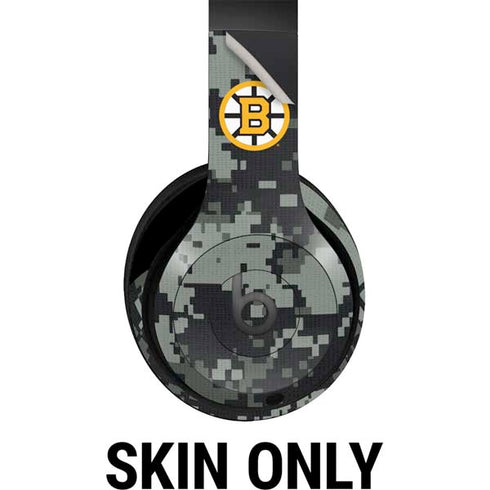 NHL Boston Bruins Camo Beats Studio Pro Wireless Headphones Skin
