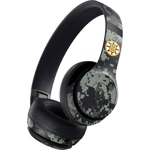 NHL Boston Bruins Camo Beats Studio Pro Wireless Headphones Skin