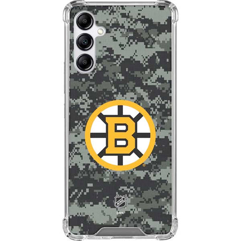 NHL Boston Bruins Camo Gabb Phone 4 Clear Case