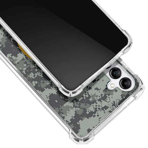 NHL Boston Bruins Camo Galaxy A14 5G Clear Case