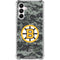 NHL Boston Bruins Camo Galaxy A16 5G Clear Case