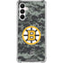NHL Boston Bruins Camo Galaxy A16 5G Clear Case