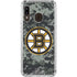 NHL Boston Bruins Camo Galaxy A30 Clear Case