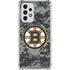 NHL Boston Bruins Camo Galaxy A33 5G Clear Case