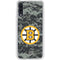 NHL Boston Bruins Camo Galaxy A50 Clear Case