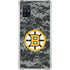 NHL Boston Bruins Camo Galaxy A51 5G Clear Case
