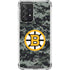 NHL Boston Bruins Camo Galaxy A52 5G Clear Case