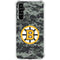NHL Boston Bruins Camo Galaxy A54 5G Clear Case