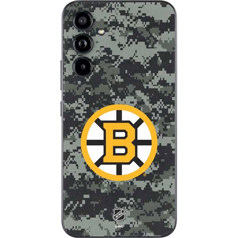 NHL Boston Bruins Camo Galaxy A54 5G Skin