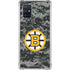 NHL Boston Bruins Camo Galaxy A71 5G Clear Case