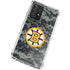 NHL Boston Bruins Camo Galaxy A72 5G Clear Case