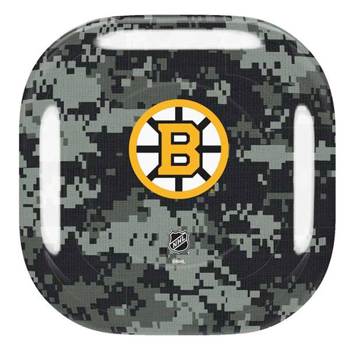 NHL Boston Bruins Camo Galaxy Buds Live Skin